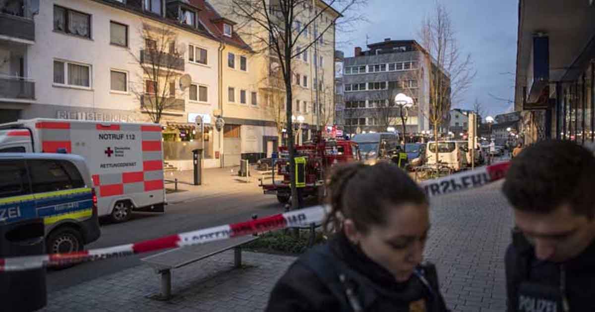 Suman 11 muertos por tiroteos en Hanau, Alemania