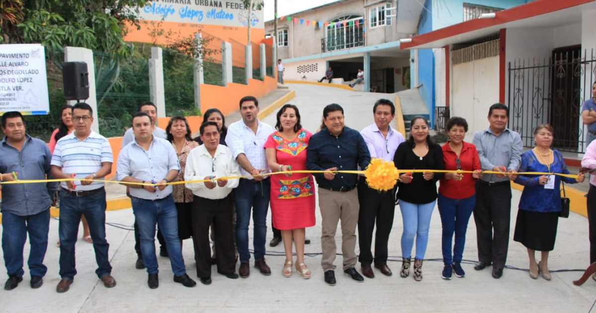 Llega el desarrollo a la colonia López Mateos de Papantla