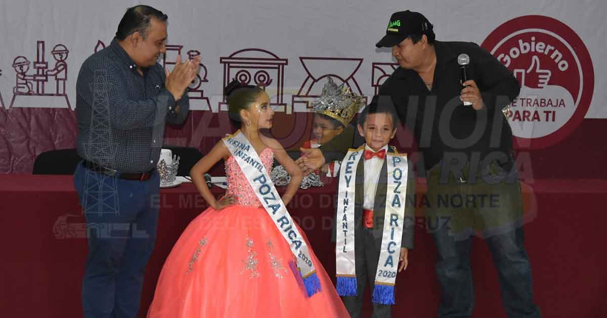 Presentan a Reyes Infantiles de las Fiestas del Petróleo 2020