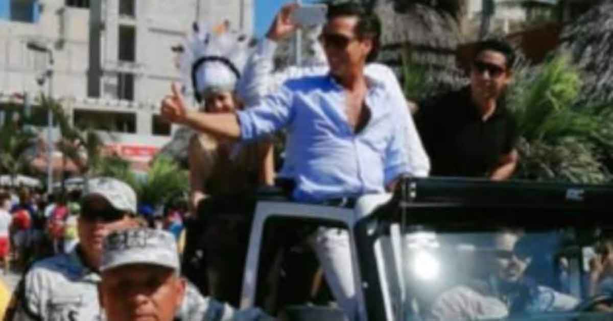 Alcalde niega custodia de GN a Roberto Palazuelos pese a fotos