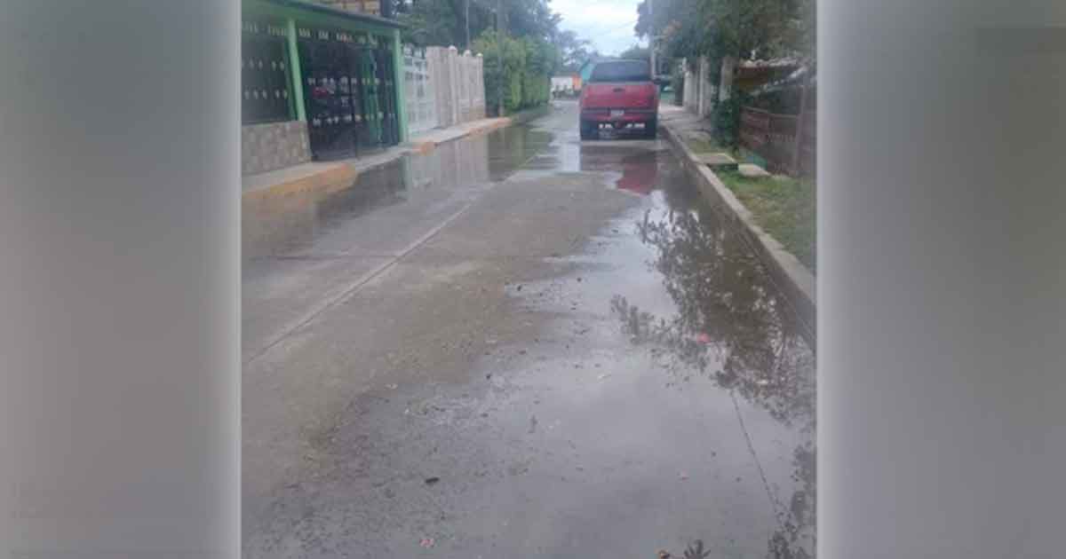 Piden frenar el desperdicio de agua en Cerro Azul