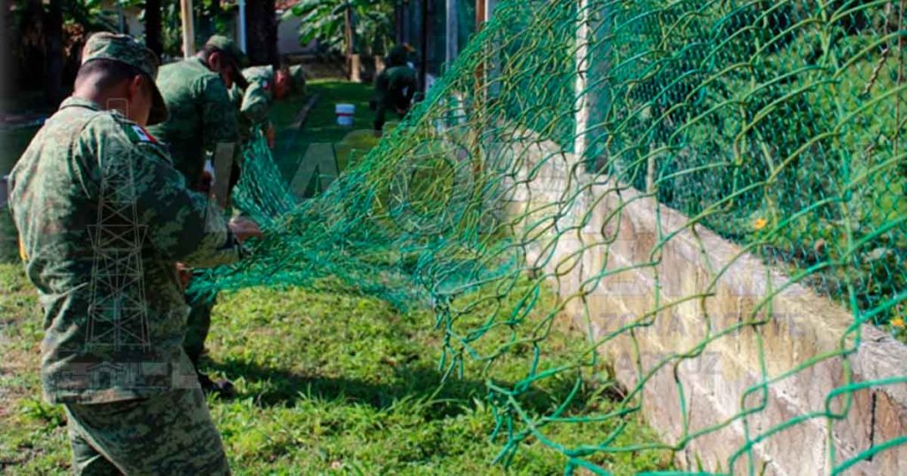 Realiza labor social el Ejército Mexicano en colonias de Poza Rica