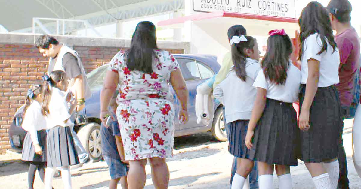 Rigurosa entrega de niños