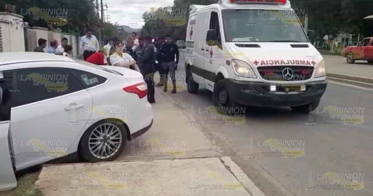 ¡Se accidenta estudiante!
