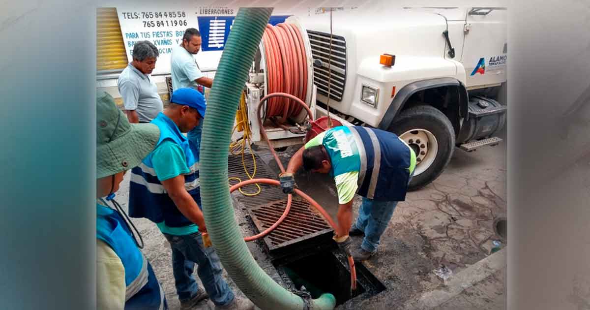 Solicitan reubicar el tragatormentas localizado en la zona del Triángulo en Álamo