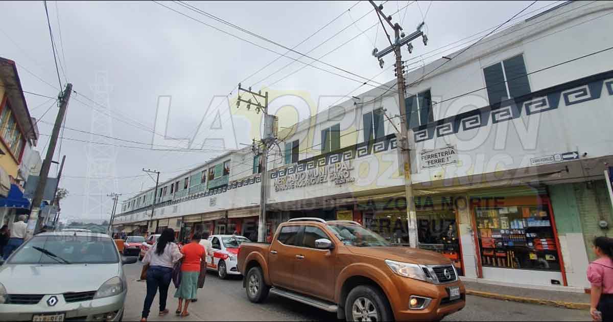 Descartan riesgos estructurales en el mercado municipal