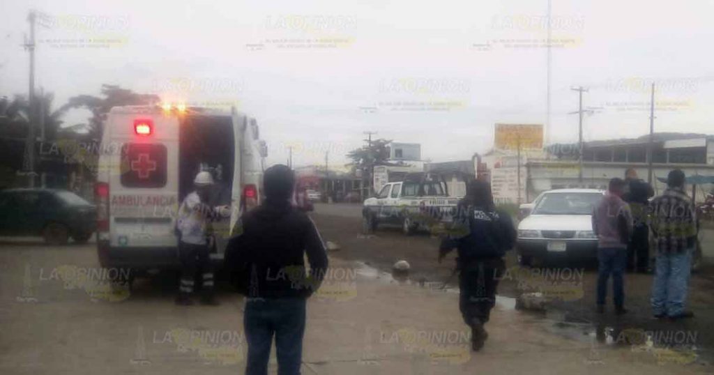 Mecánico de Naranjos lesionado en un choque