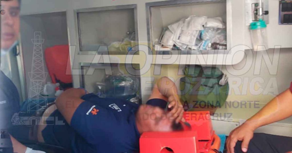 Aparatoso choque en el bulevar Ruíz Cortines en Poza Rica