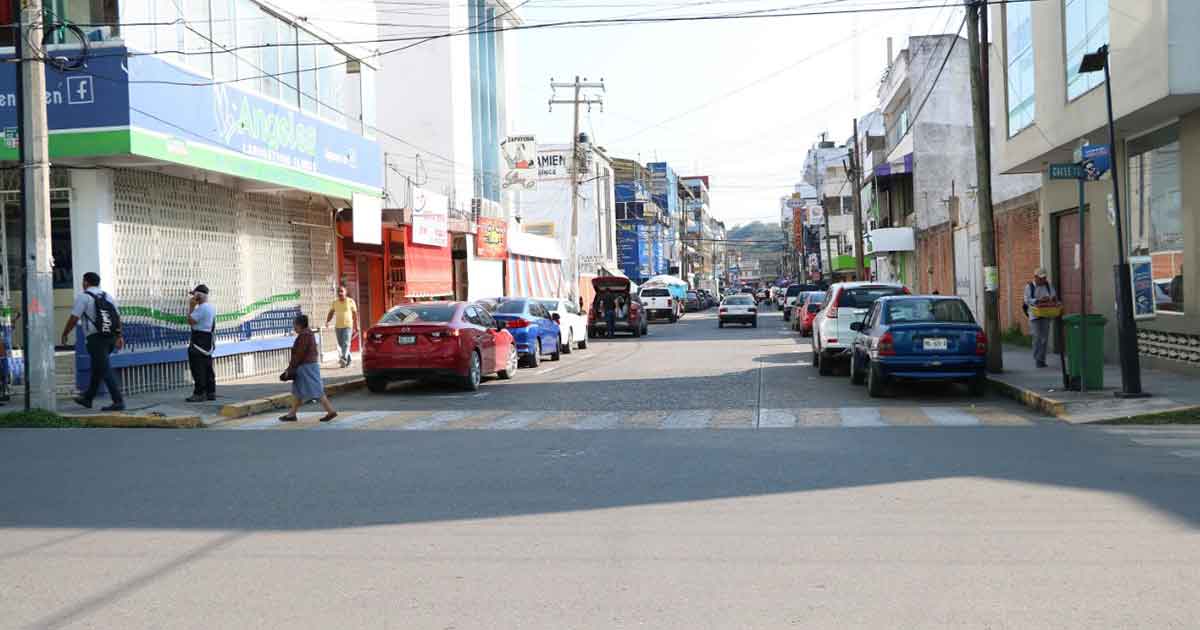 Se realizarán trabajos de balizamiento en el centro de Poza Rica