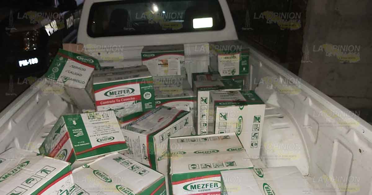 Policías municipales recuperan camioneta robada en la colonia Revolución