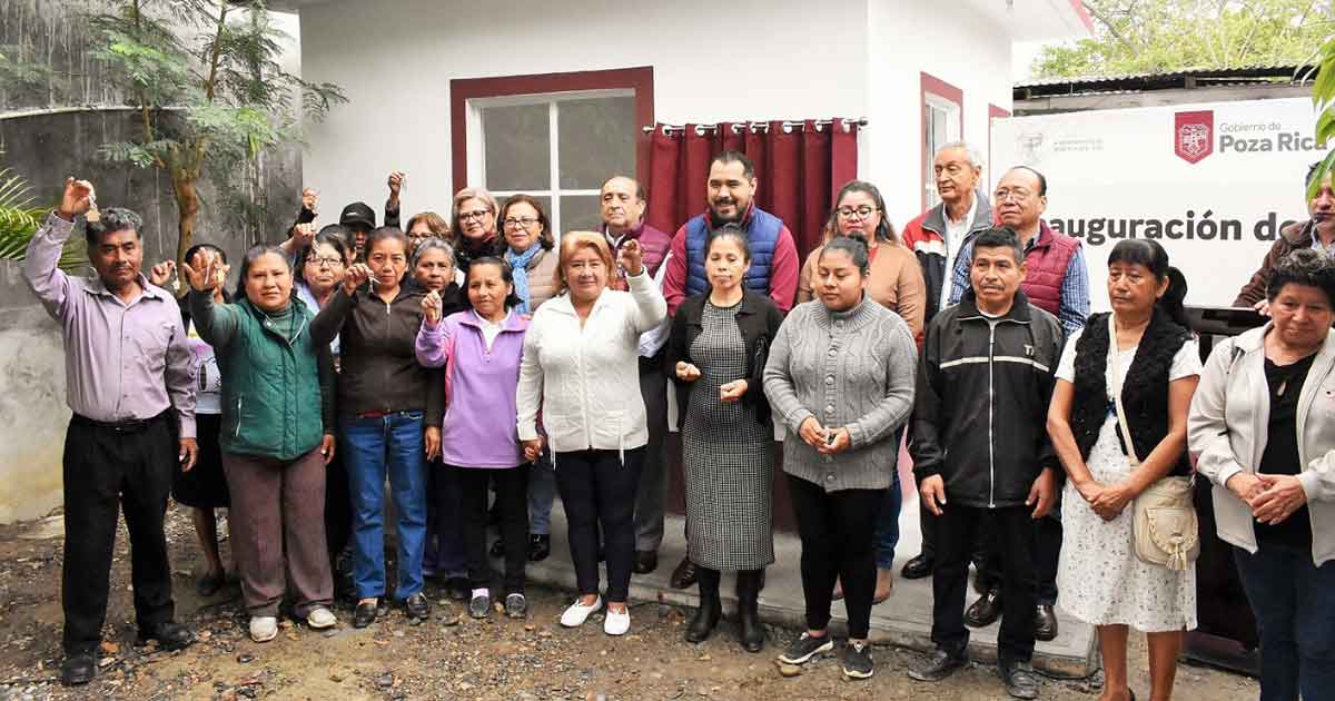 Entregan en Poza Rica obras por más de $ 5.1 millones de pesos