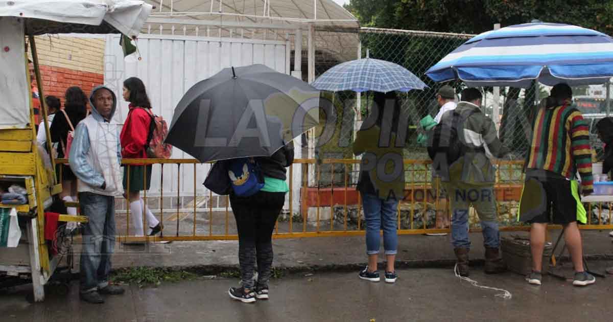 Escasa asistencia a escuelas por Frente Frío 41, en Poza Rica