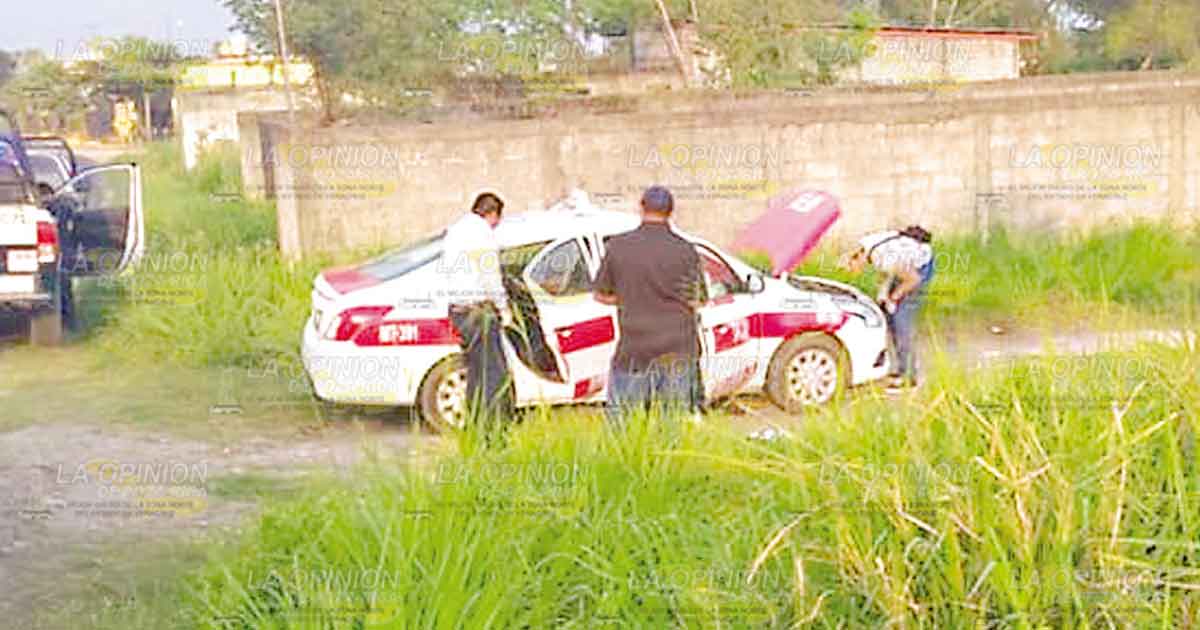 Privan de su libertad a una taxista en Martínez de la Torre