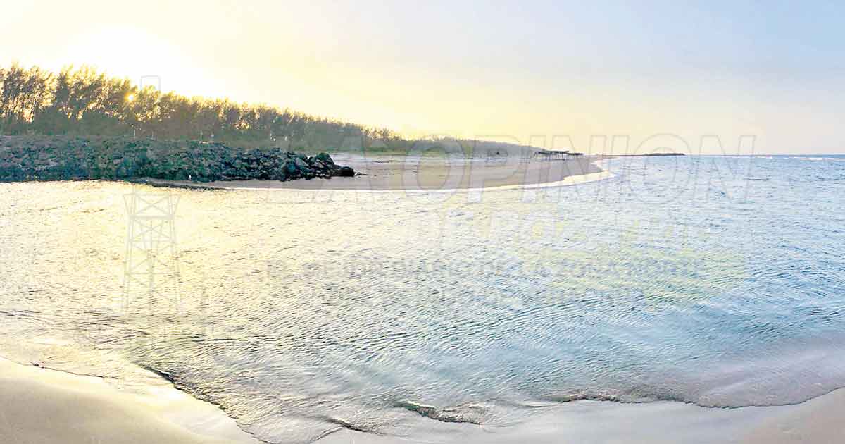 En la zona norte, playas peligrosas