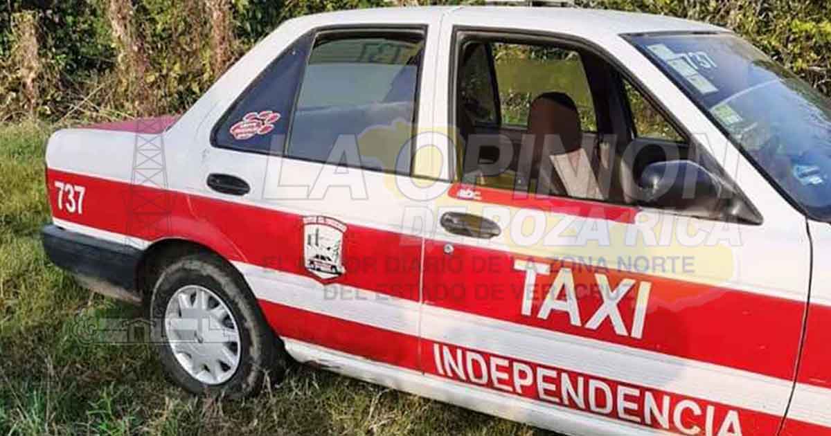 Encuentran muerto a un taxista de Martínez de la Torre en Misantla