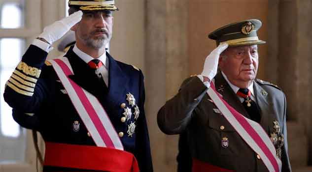 Rey Felipe VI de España renuncia a herencia
