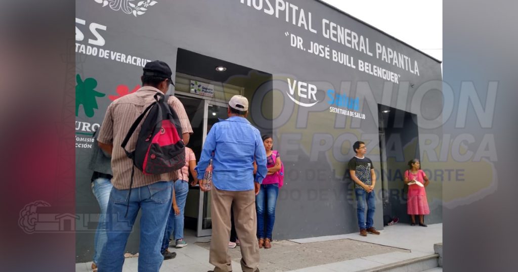 Limitan acceso al Hospital Civil de Papantla