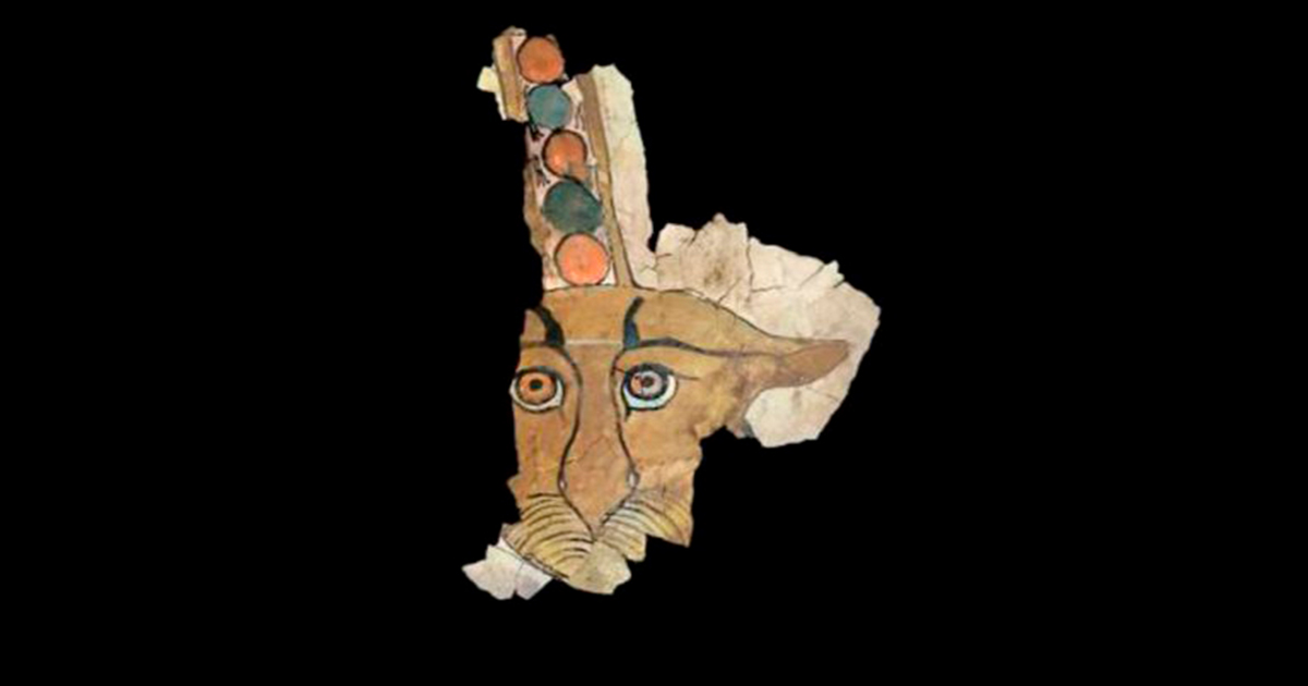 Descubren pintura antigua de leopardo en Asuán, Egipto