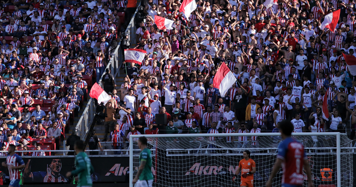 Chivas reafirma que el juego ante Monterrey se jugará con público en el Estadio Akron
