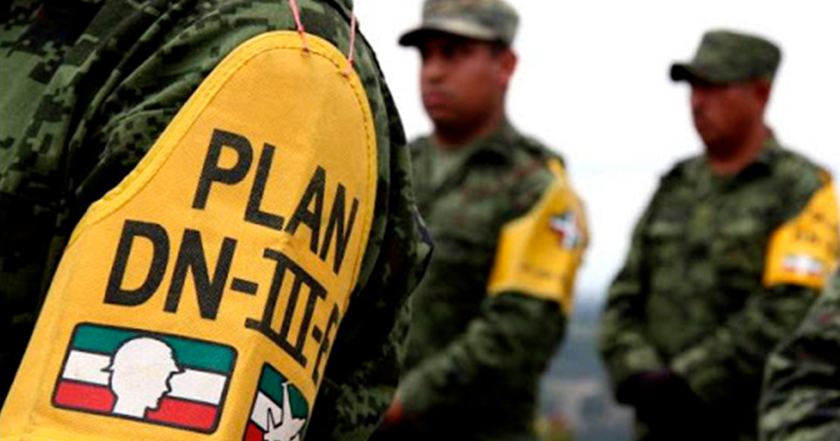 ¿Qué es el Plan DN-III-E del ejército mexicano?