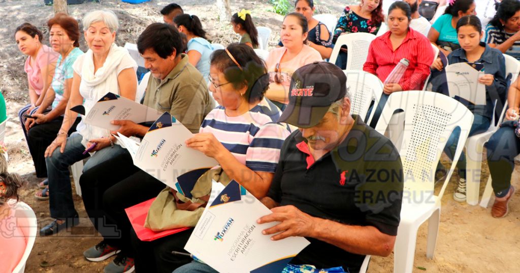 Aseguran patrimonio de más familias tuxpeñas