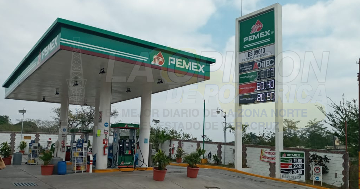 No baja el costo de la Gasolina en Cerro Azul