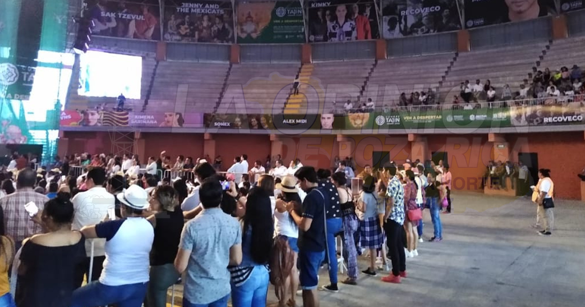 Sin gente inician los conciertos de Cumbre