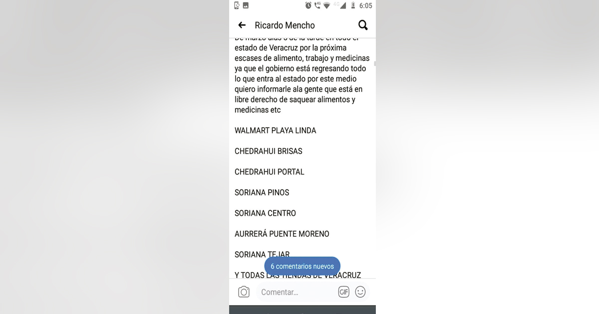 Habrá cárcel de 15 años contra los saqueadores