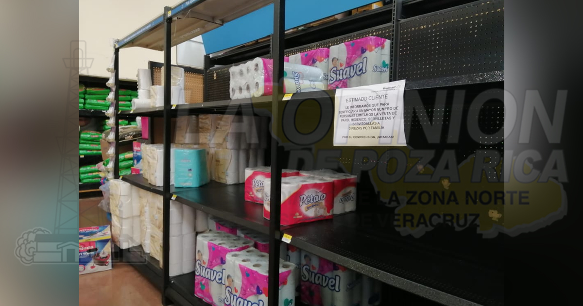 Empiezan a racionar: solo tres productos por persona
