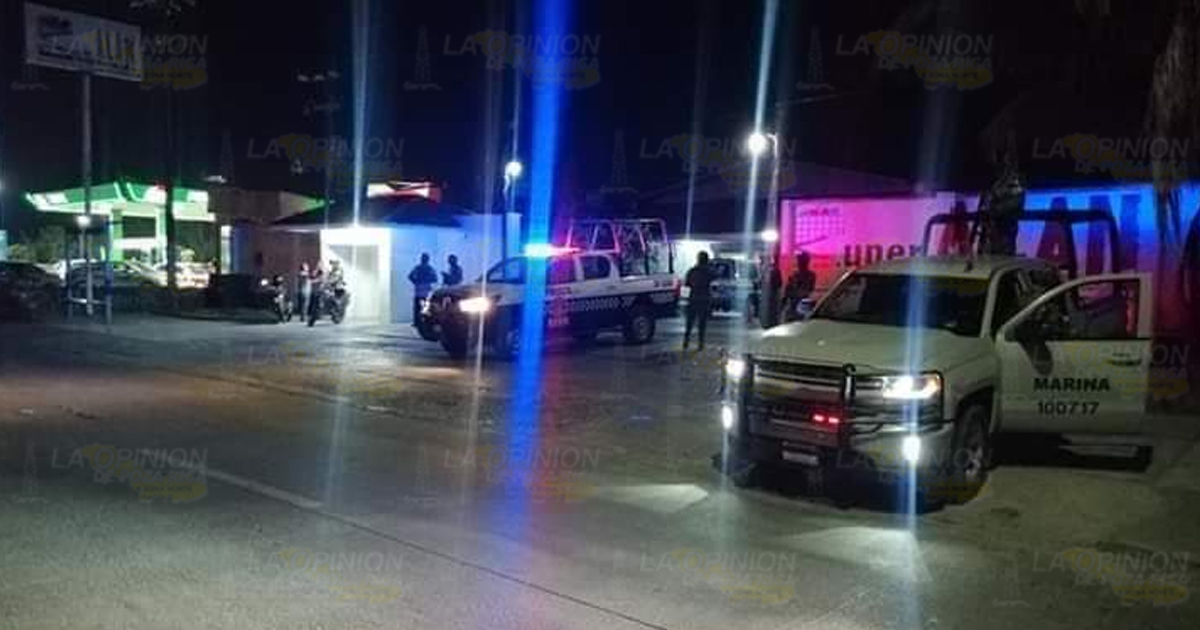 Custodio ejecutado en centro comercial de Tuxpan