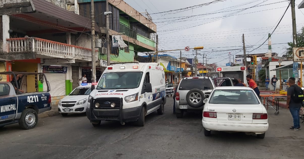 Carambolazo mañanero deja una mujer lesionada