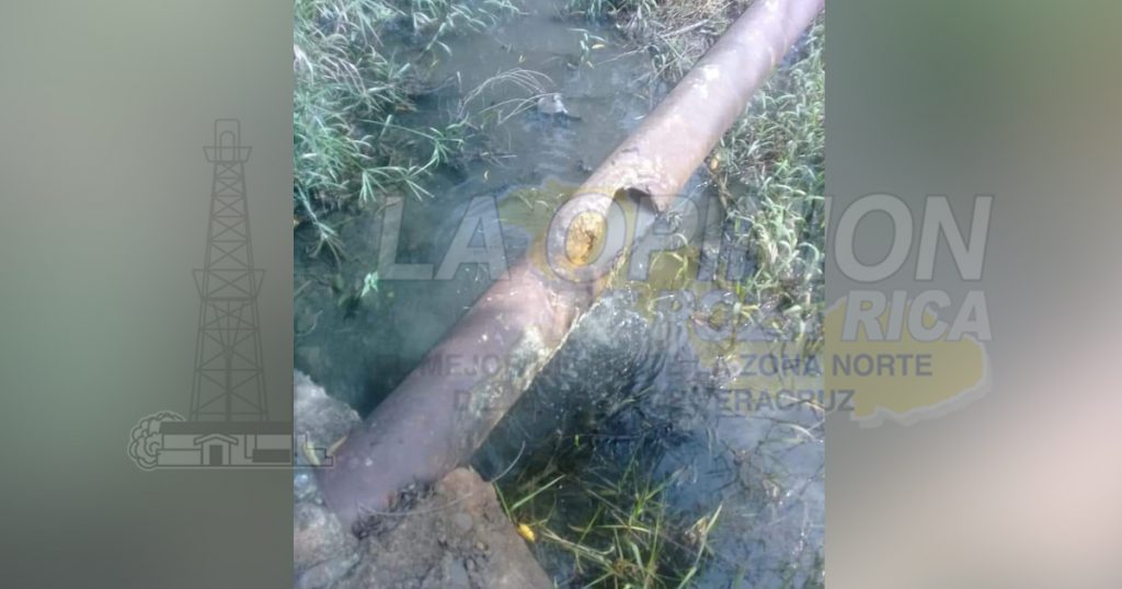 Aguas negras contaminan el río Tancochin