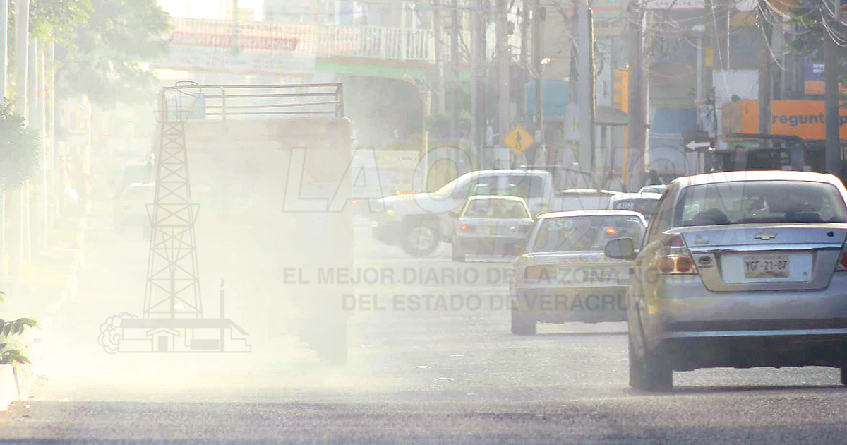 Sigue la pésima calidad del aire en Poza Rica
