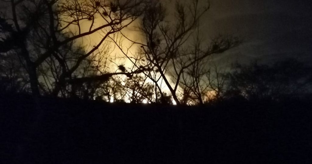 Arde zona rural, atienden bomberos