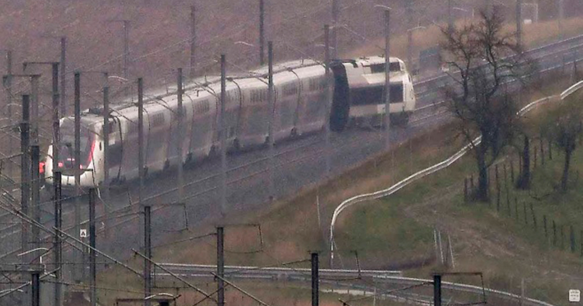 Tren ‘rápido y furioso’ se descarrila en Francia, hay 22 heridos