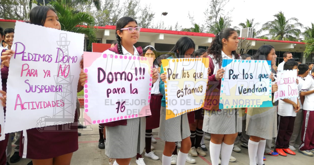 Urgen alumnos nuevo domo