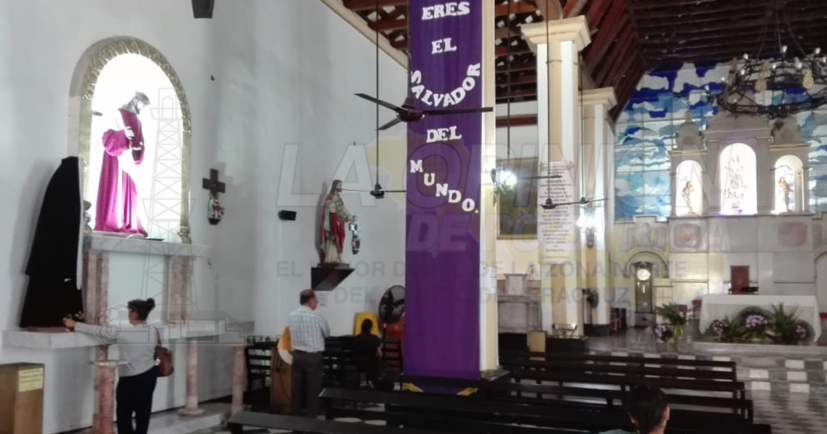 Inicia Iglesia actividades sin presencia de feligreses y suspende viacrucis