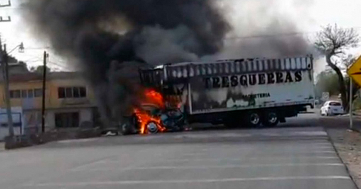 ‘Disturbios en Guanajuato, propaganda criminal y sin base social’