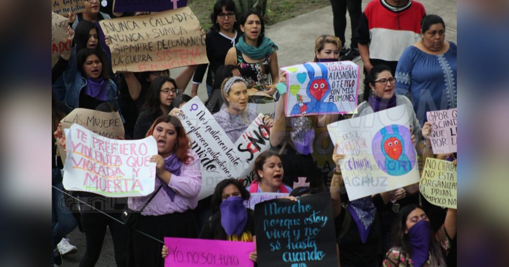 Mujeres marcharon por la vida y justicia