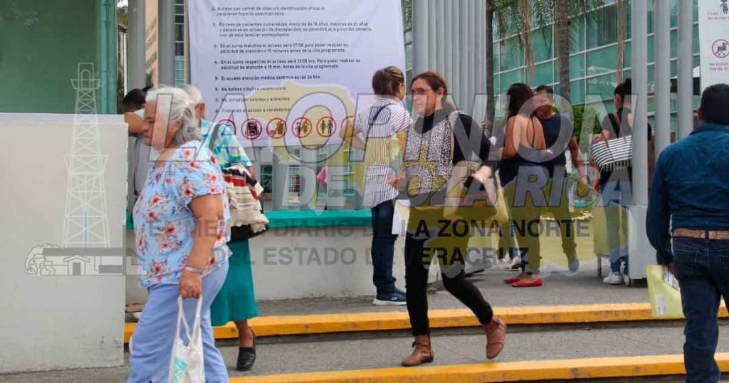 Cambian reglas de acceso a la UMF 73 y el HGZ 24 del IMSS en Poza Rica
