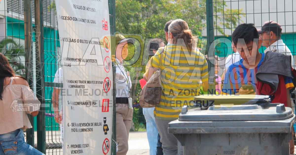 Cambian reglas de acceso a la UMF 73 y el HGZ 24 del IMSS en Poza Rica