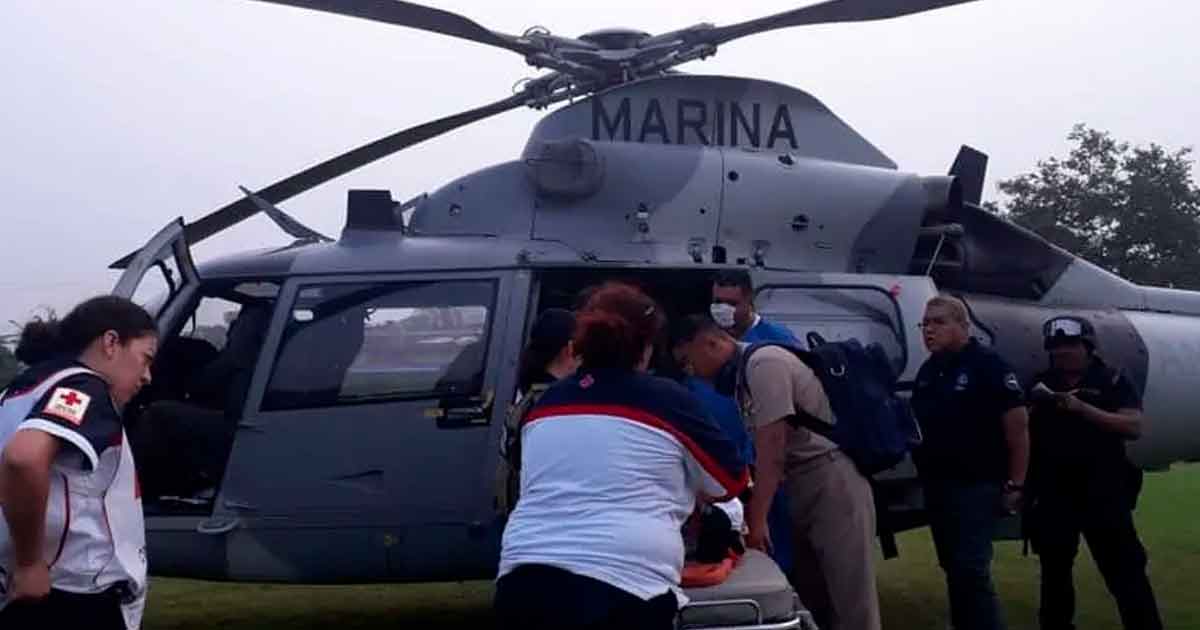 Choca SSP y hay 10 heridos en accidente sobre carretera en Tierra Blanca