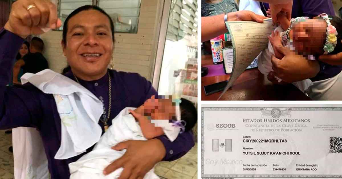 Conoce a Yutsil, la primera niña registrada con su nombre completo en maya