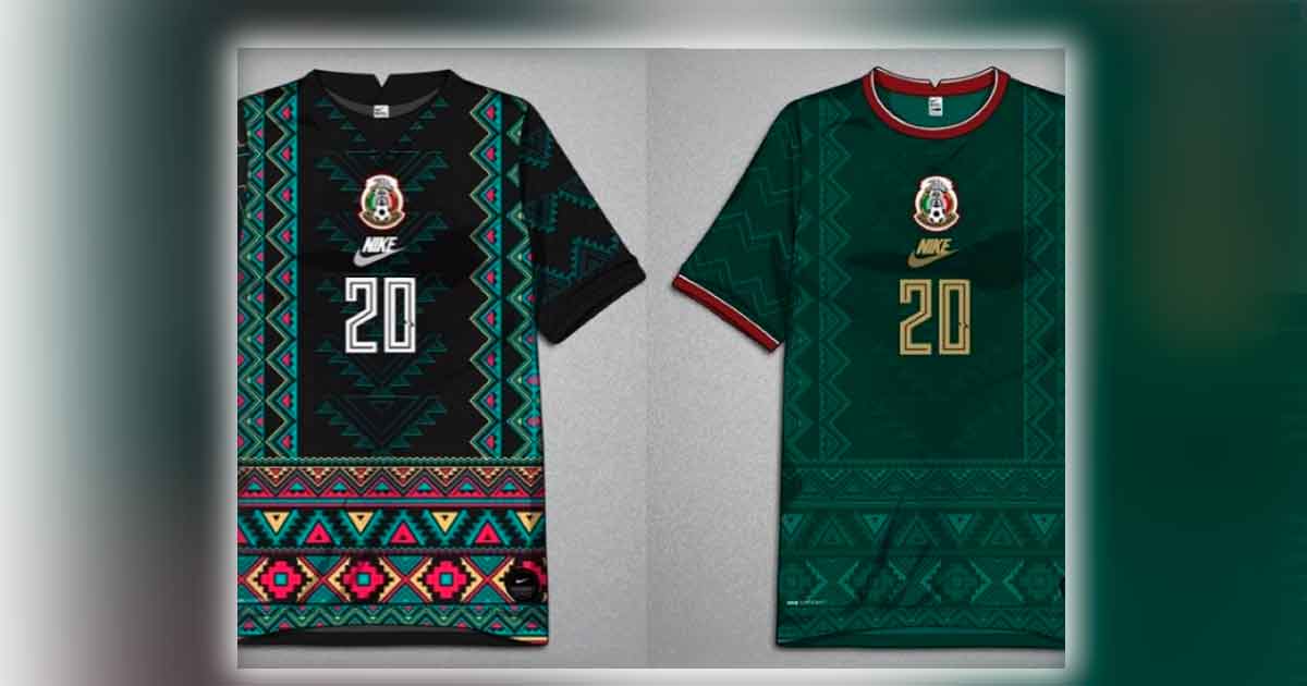Diseñan el jersey del Tri al estilo zapoteca