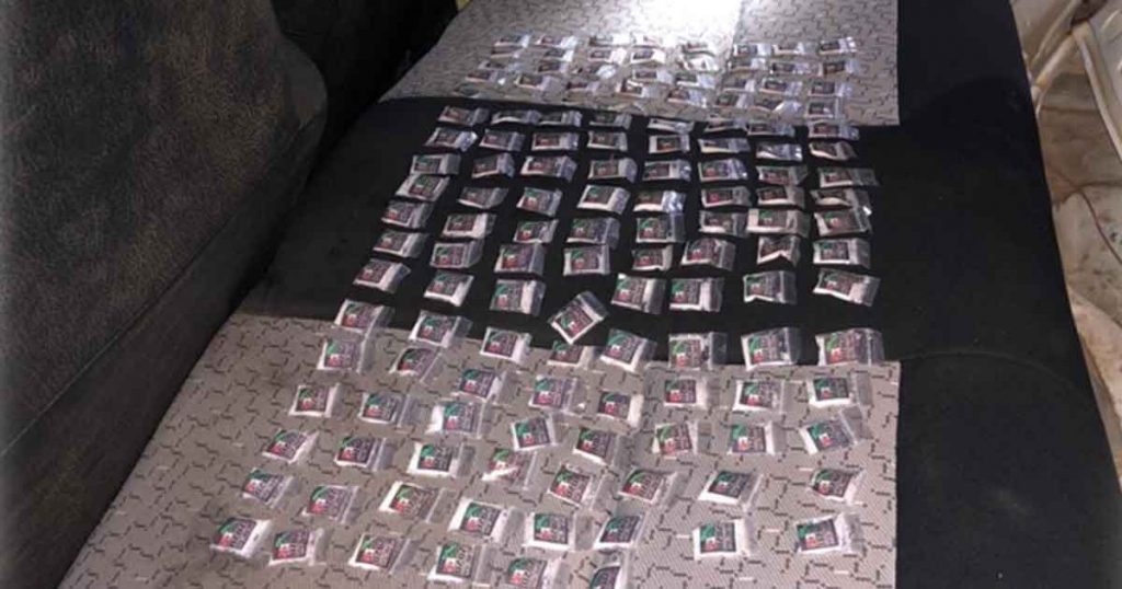 ¡El Yerberito cayó! Traía 215 dosis de marihuana