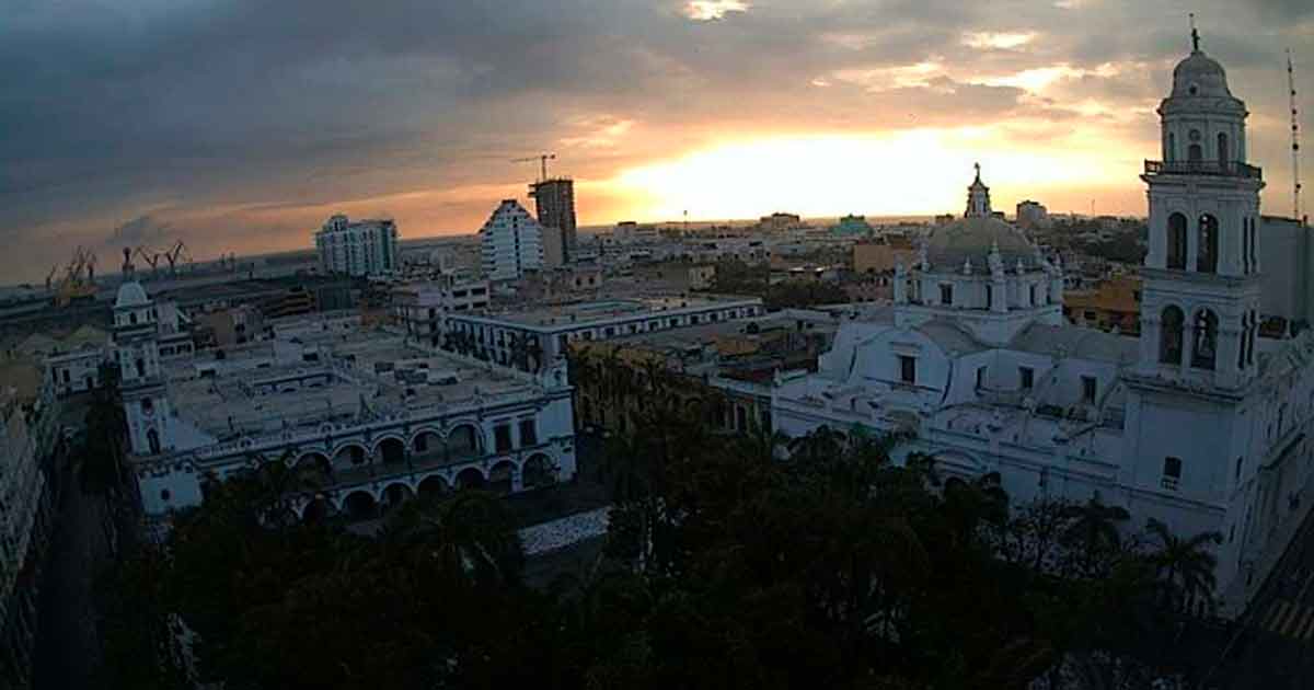 El clima en Veracruz, temperaturas en aumento