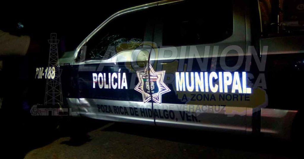 Elementos de la Policía Municipal ocasionan accidente automovilístico