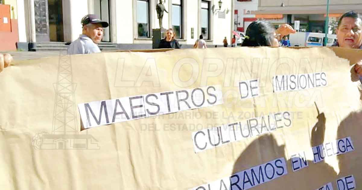 Le quitan dinero a Misiones Culturales
