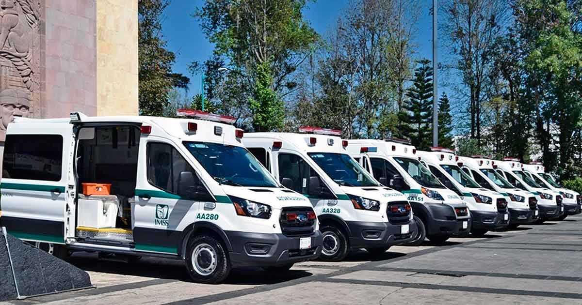 Envían nuevas ambulancias a IMSS Poza Rica, Tuxpan y Papantla, servirán para traslados