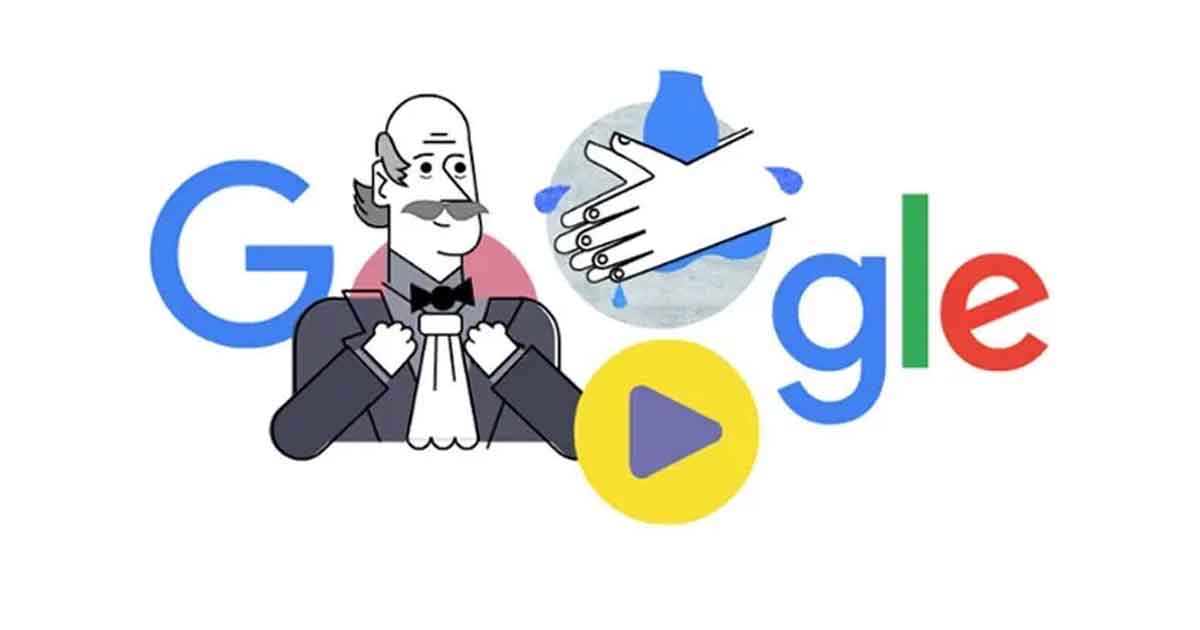 Google recuerda a médico Ignaz Semmelweis y la importancia del lavado de manos